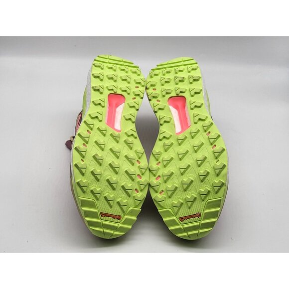 Adidas Terrex Free Hiker Wom Gore Tex Acid Red Pulse Lime Shoes GW8698 Sz 6 - Picture 5 of 9